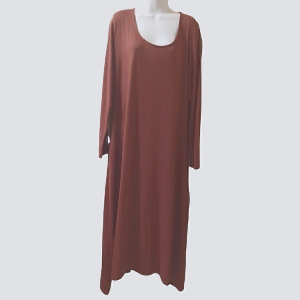 G.I.L.I. Got it Love it full length asymmetrical long sleeve dress size XL